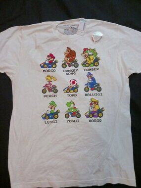 Mario Kart T-Shirt short sleeve - Large - Brand new